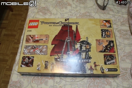 [開箱] LEGO Pirates of the Caribbean-4195 Queen Anne's Revenge