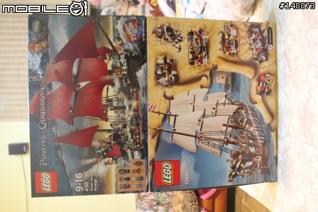 [開箱] LEGO Pirates of the Caribbean-4195 Queen Anne's Revenge
