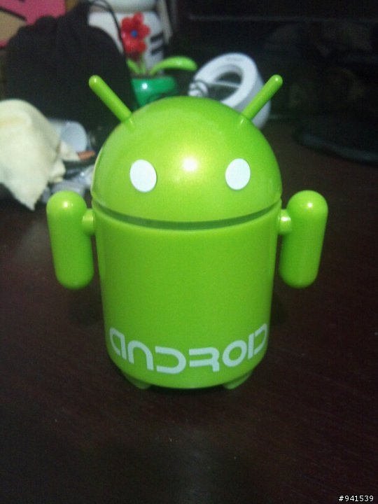 Android小綠人 是個小喇叭勒~