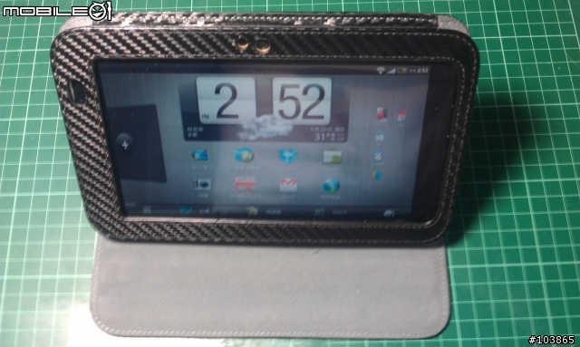 hTC Flyer皮套DIY分享(改自i-COSE的Galaxy Tab皮套)