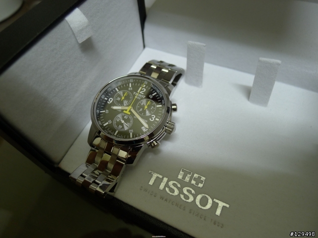 [開箱]Tissot Prc200石英計時鋼帶表