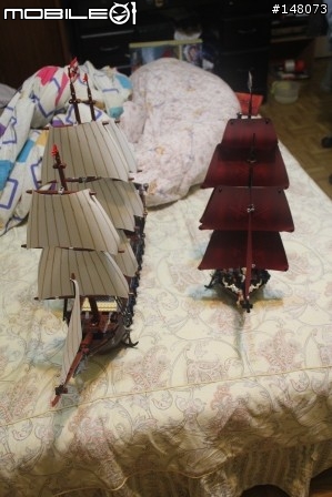 [開箱] LEGO Pirates of the Caribbean-4195 Queen Anne's Revenge