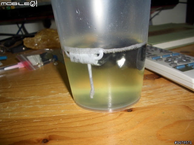 "白蘭"漂白水VS 青島電鍍件=瞬殺