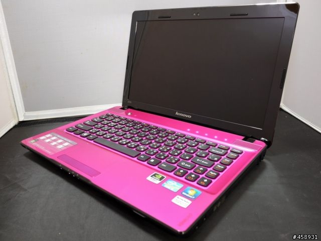 ~~~#@ 平價時尚 X  Lenovo Z370 桃紅  X 影音開箱 @#~~~