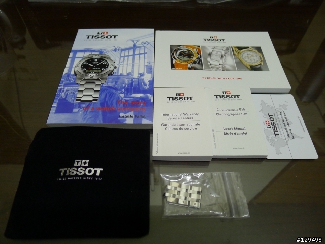 [開箱]Tissot Prc200石英計時鋼帶表