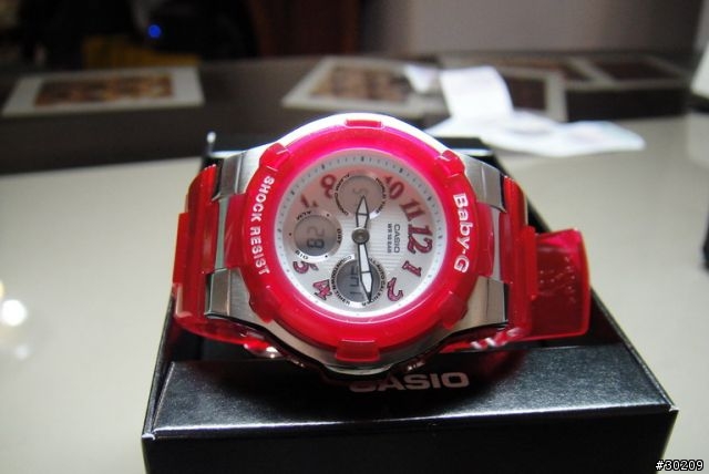 CASIO_Baby-G 摩登雙顯系列 土屋安娜代言 BGA-114 不專業開箱分享
