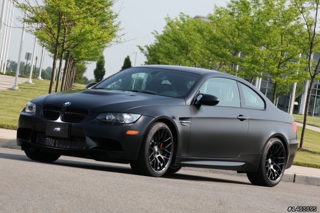 BMW E92 M3新車色~ Frozen Black Edition(消光黑特式版)