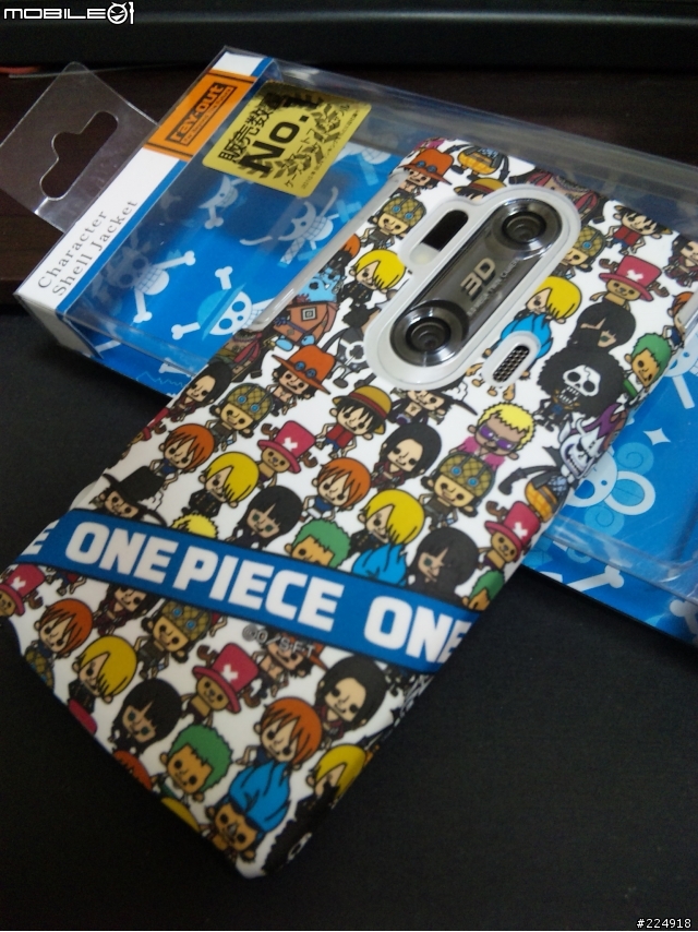 Sharp SH-12C ONEPIECE 保護殼開箱
