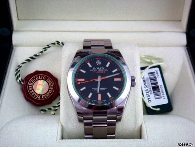 【開箱】Rolex  116400GV 綠玻璃 (圖多)