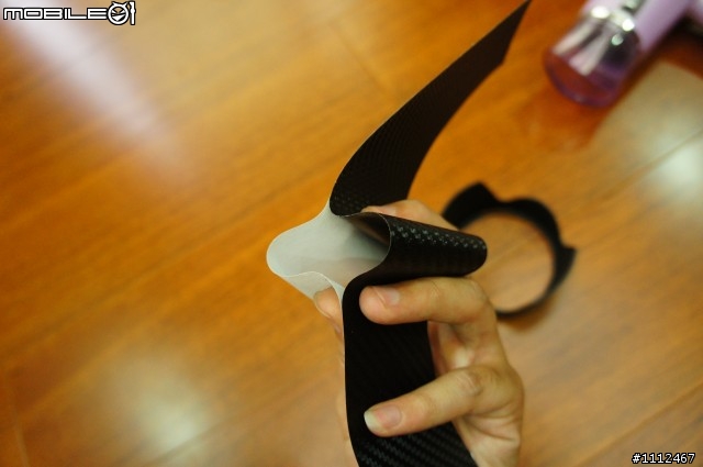 (更新)手工貼"碳纖維貼紙"遮光罩加工法