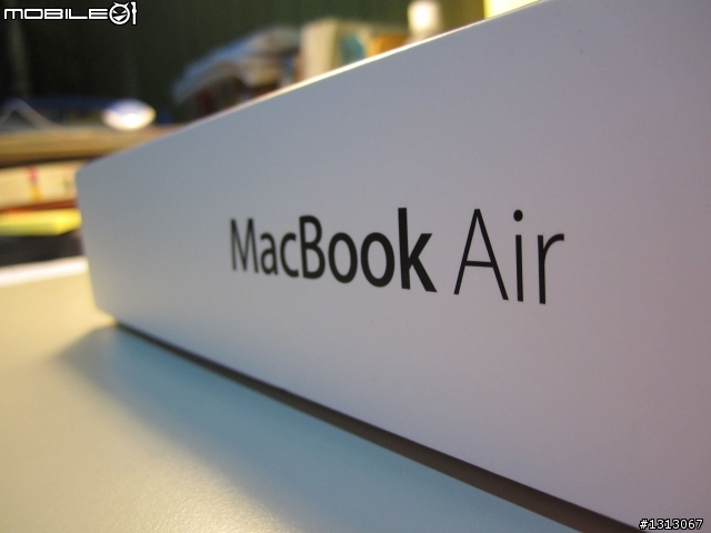 [遲來的開箱]Macbook Air 11.6/64GB