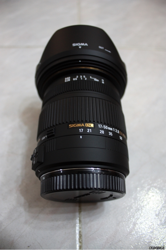 [來自香港的開箱文]SIGMA 17-50 F2.8 EX DC OS