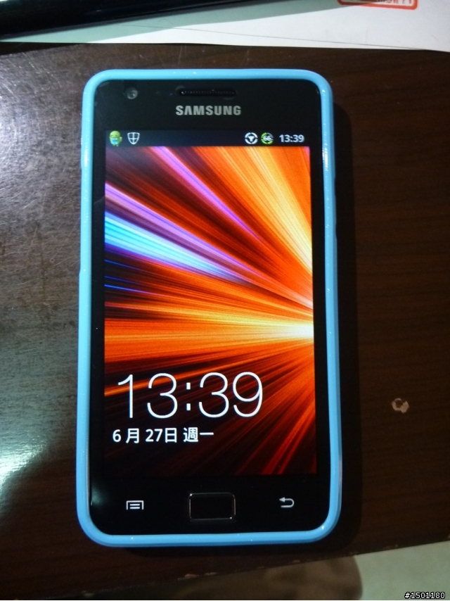 SII i9100  SGP Ultra Capsule水藍色CASE分享