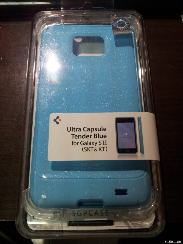 SII i9100  SGP Ultra Capsule水藍色CASE分享