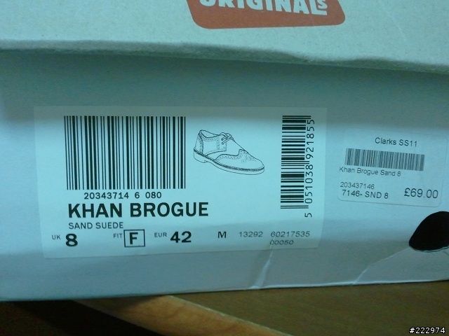 ((開箱))Clarks Originals Desert Khan Brogue x Beauty&Youth Boot Suede