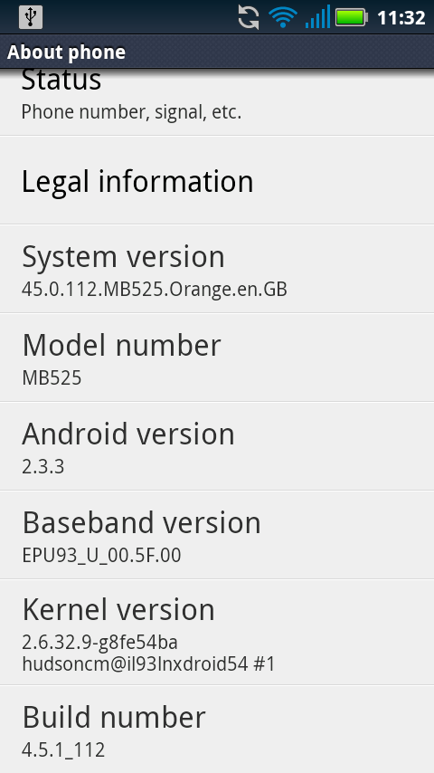 [Defy] android 2.3.3 with MotoBlur