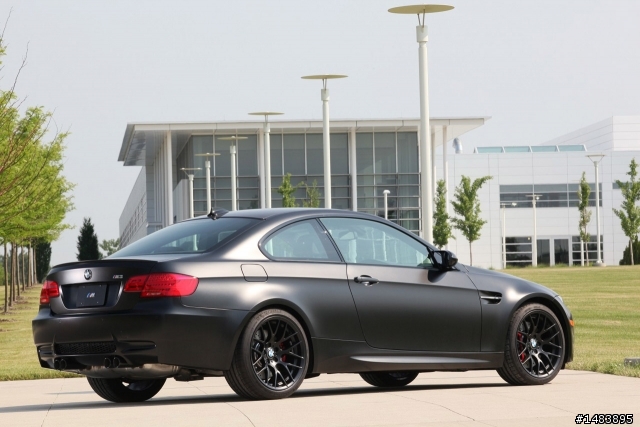 BMW E92 M3新車色~ Frozen Black Edition(消光黑特式版)
