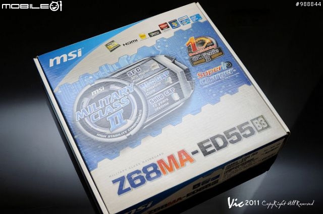 [開箱] MSI Z68MA-ED55 微星Z68小板