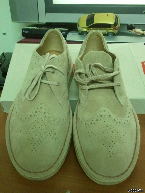 ((開箱))Clarks Originals Desert Khan Brogue x Beauty&Youth Boot Suede