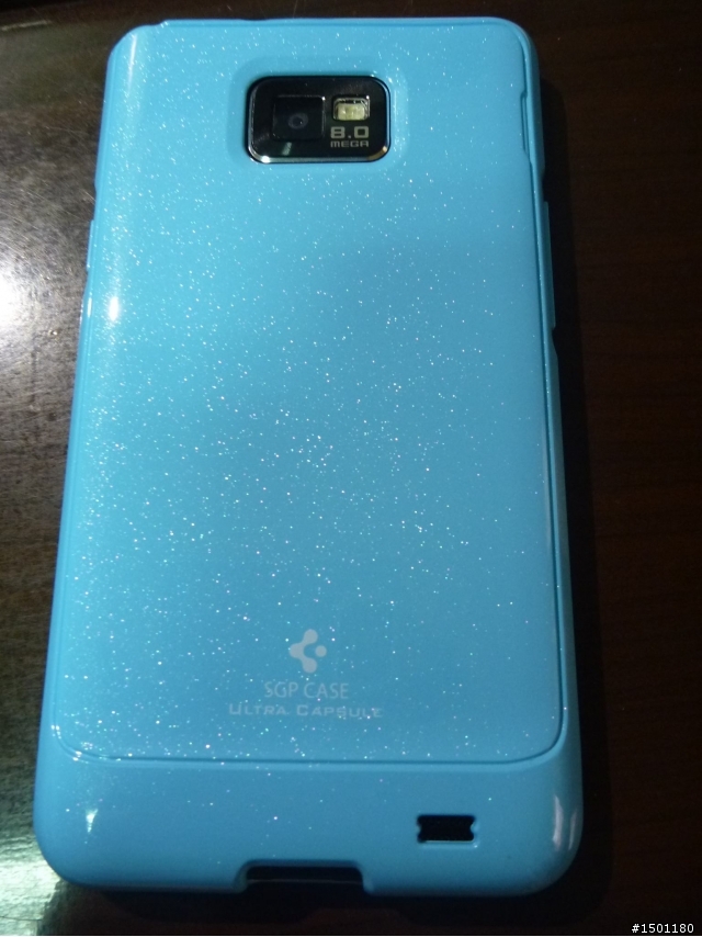 SII i9100  SGP Ultra Capsule水藍色CASE分享
