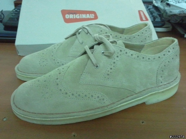 ((開箱))Clarks Originals Desert Khan Brogue x Beauty&Youth Boot Suede