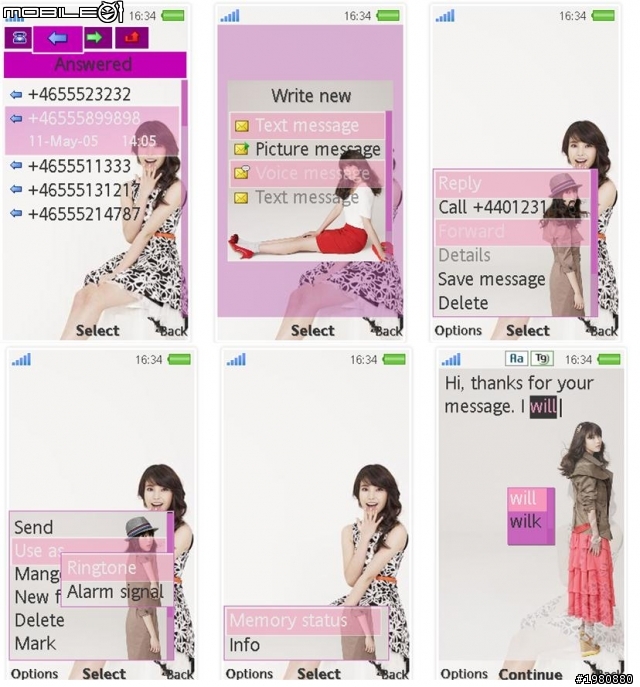自製[Aino] 240*432 IU主題