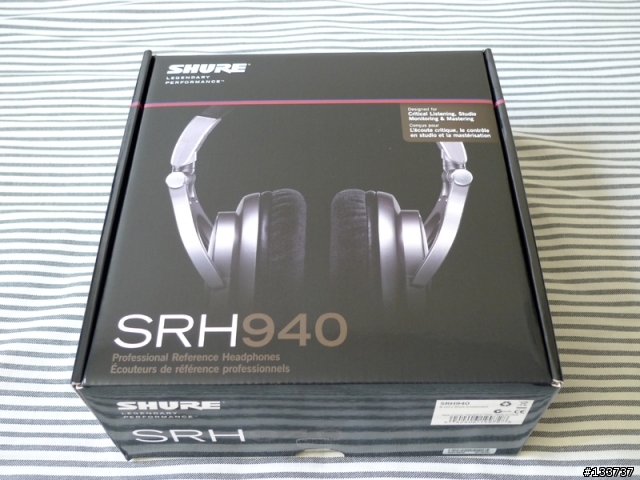 ［開箱］Shure SRH940 (煥然一新+閃亮亮的銀色)