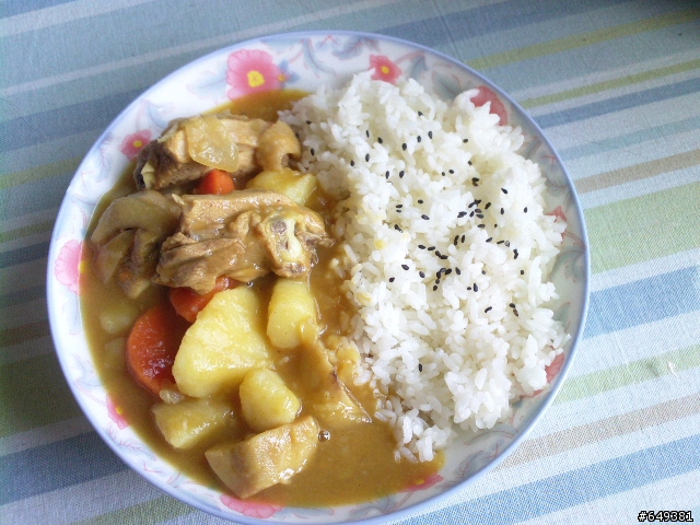 非常之簡單的"香噴噴咖哩飯"
