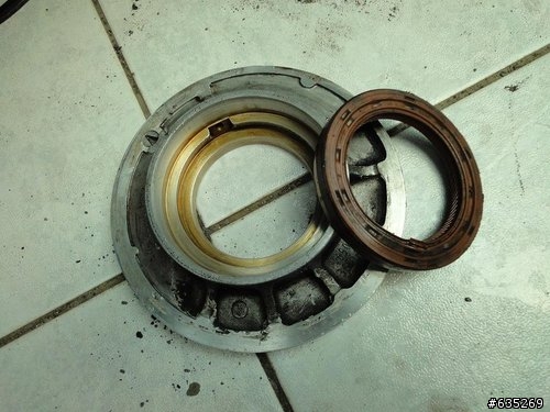 saab 9000 曲軸前油封、機油幫浦外蓋O型環更換 DIY