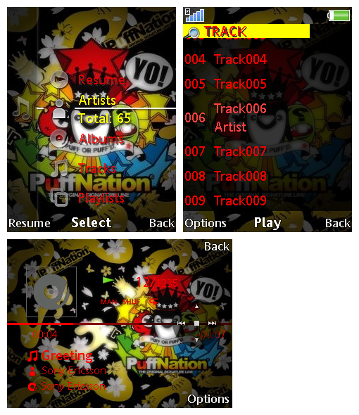 [240x320]潮牌Puff Nation（含媒體介面）恕不挑款