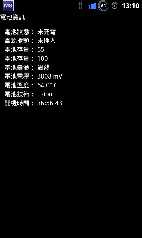 誰能破我的紀錄!! I9000 超高溫度!!...還沒當機唷!只是不能充電.................