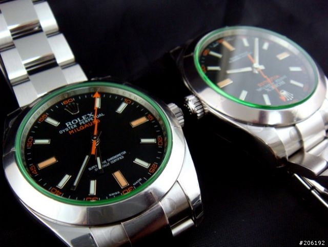 【開箱】Rolex  116400GV 綠玻璃 (圖多)