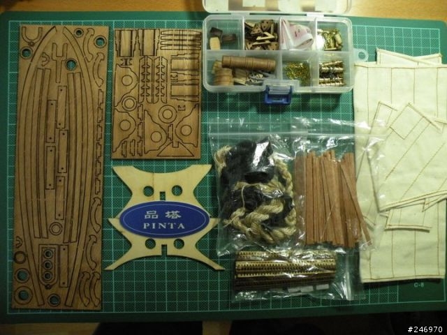 [分享]一圓造船夢，我的木質帆船Pinta號製作過程(圖多)