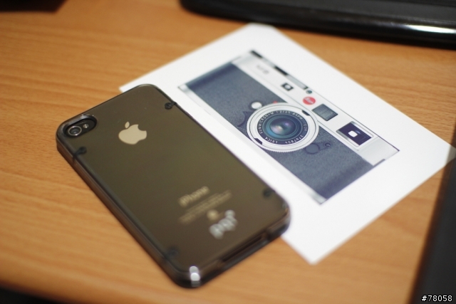 IPHONE4也可這樣玩喔、個人DIY背殼圖 ( PQI  i-Cover 401 ) 附檔!