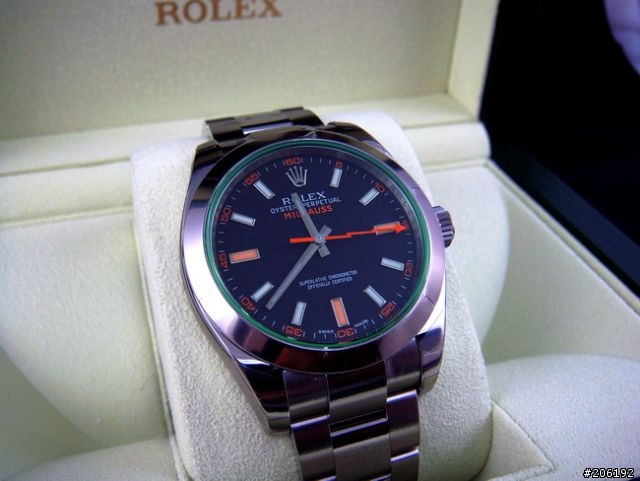【開箱】Rolex  116400GV 綠玻璃 (圖多)