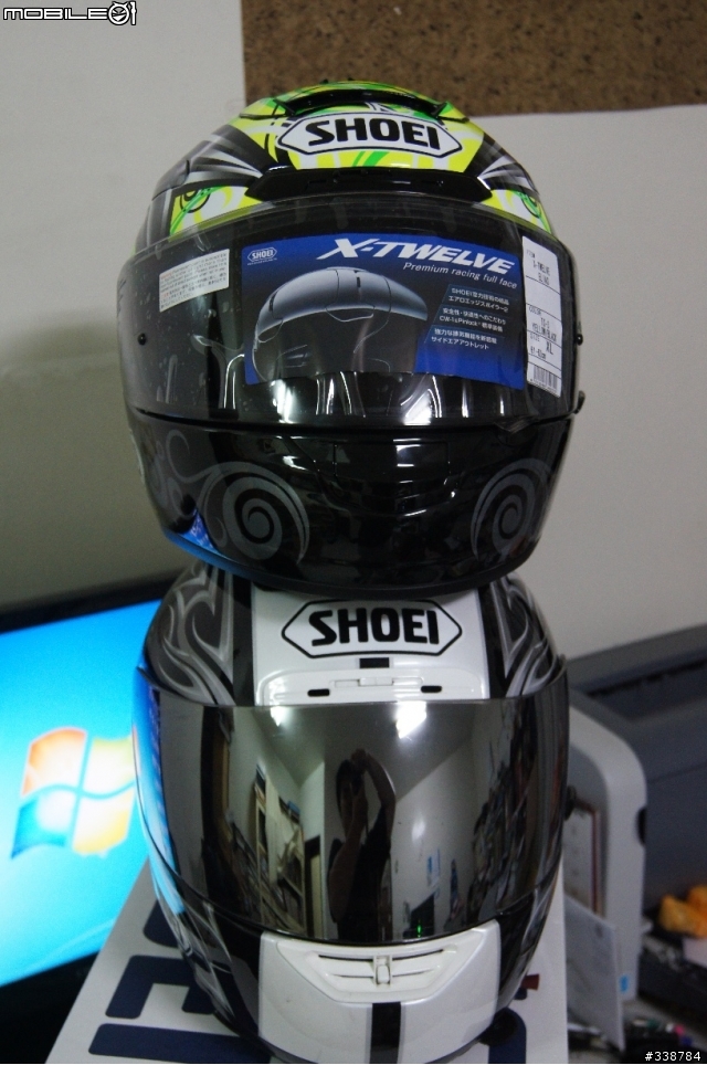 [開箱] SHOEI X-TWELVE ELIAS 可愛小楊桃