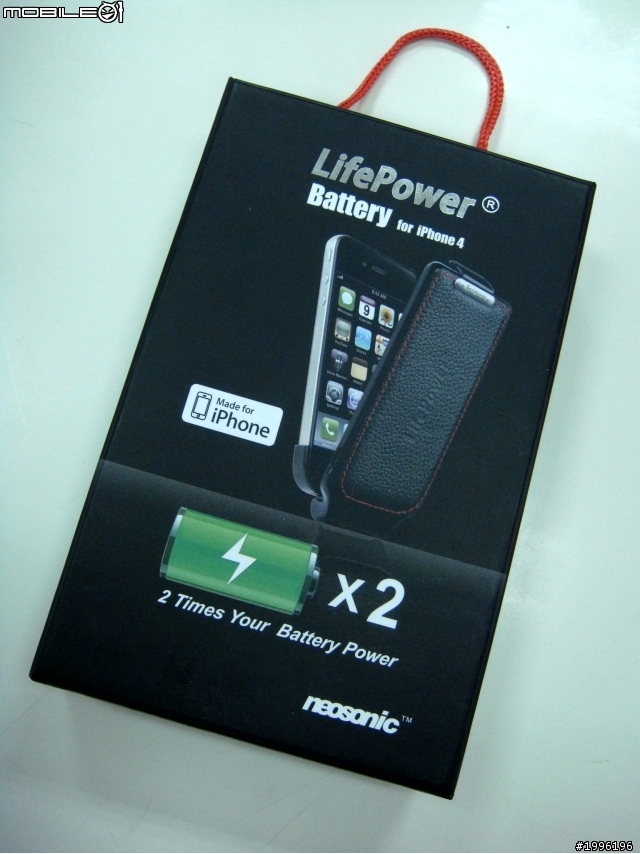 [開箱分享] LifePower幫iPhone4補充電力，也可當螢幕保護蓋