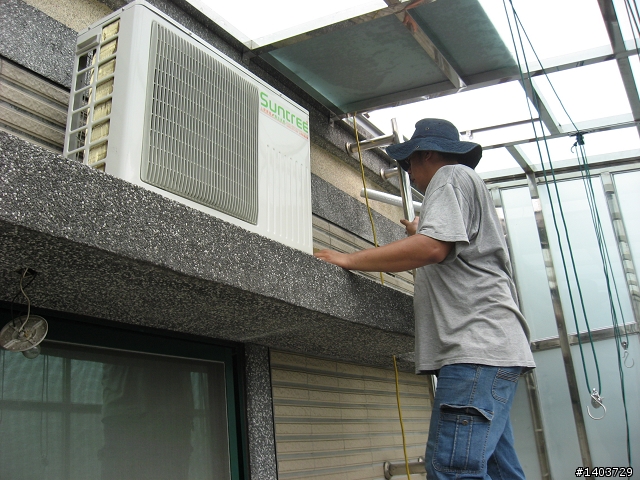『新家開箱』耗電量低的上群熱泵熱水器安裝～圖多