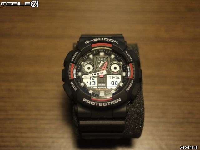 G-SHOCK GA-100 紅黑 鐵盒版 開箱囉!!