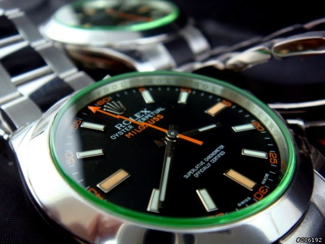 【開箱】Rolex  116400GV 綠玻璃 (圖多)