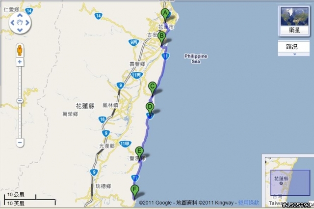 [開放後補報名] 2011 10/08~10/16 順時鐘環島行 ^^"