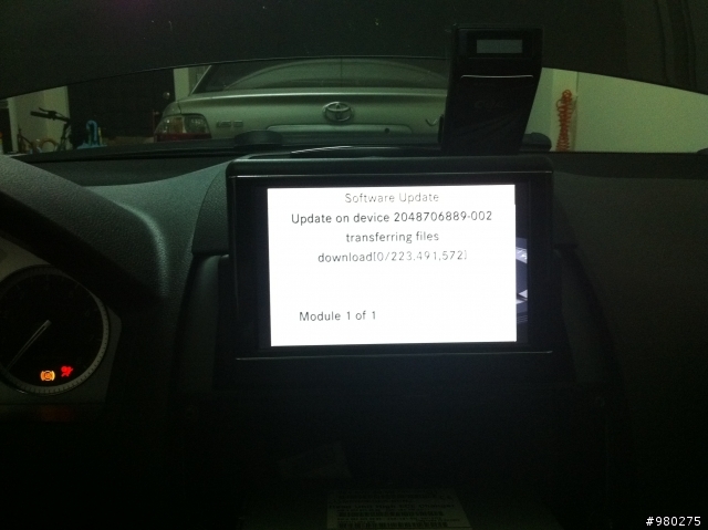 W204 COMAND 7吋大螢幕軟體升級問題!!