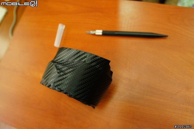 (更新)手工貼"碳纖維貼紙"遮光罩加工法