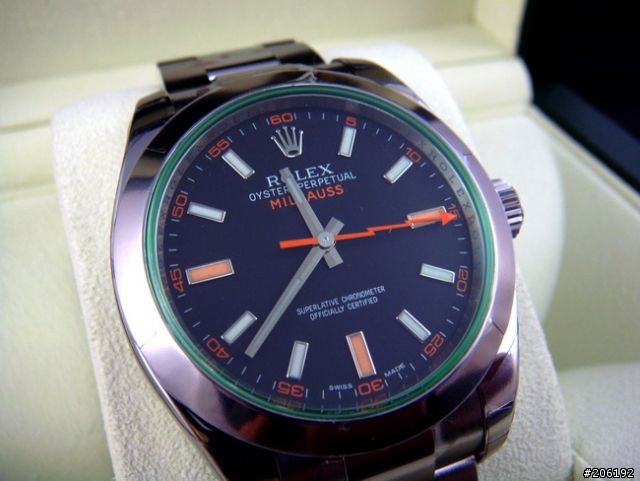 【開箱】Rolex  116400GV 綠玻璃 (圖多)