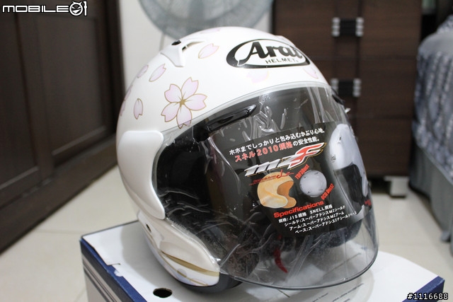 開箱文之ARAI MZ-F 限量SAKURA