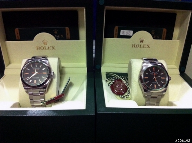 【開箱】Rolex  116400GV 綠玻璃 (圖多)