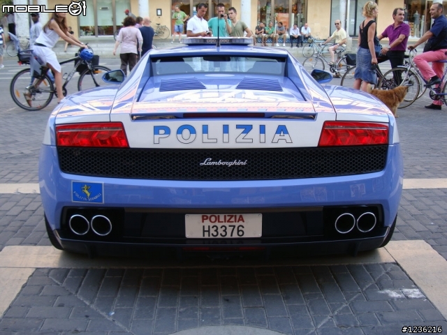 【舊聞】實際拍到藍寶堅尼的警車
