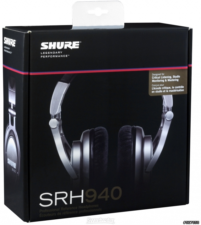 SHURE SRH940 公司貨開箱 & 心得