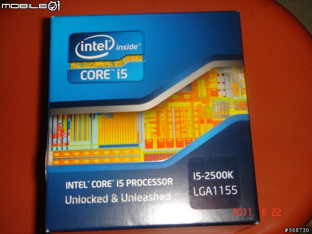 [開箱][分享]Intel I5-2500K 自組