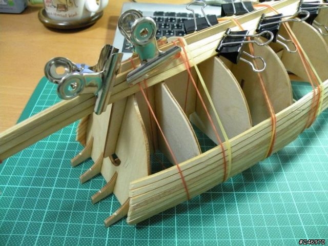 [分享]一圓造船夢，我的木質帆船Pinta號製作過程(圖多)